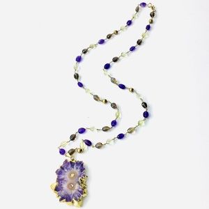 Fantastic fashion necklace with BRILLIANT colors